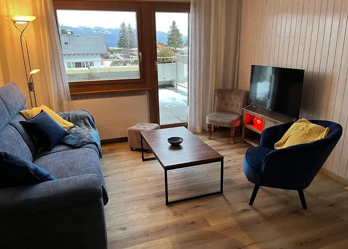 Lägenhet Au Village De Nax, Ravissant 2 Pieces Et Demi Avec Terrasse
